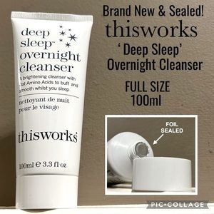 NWT Full Size! THISWORKS Deep Sleep Overnight Face Cleanser